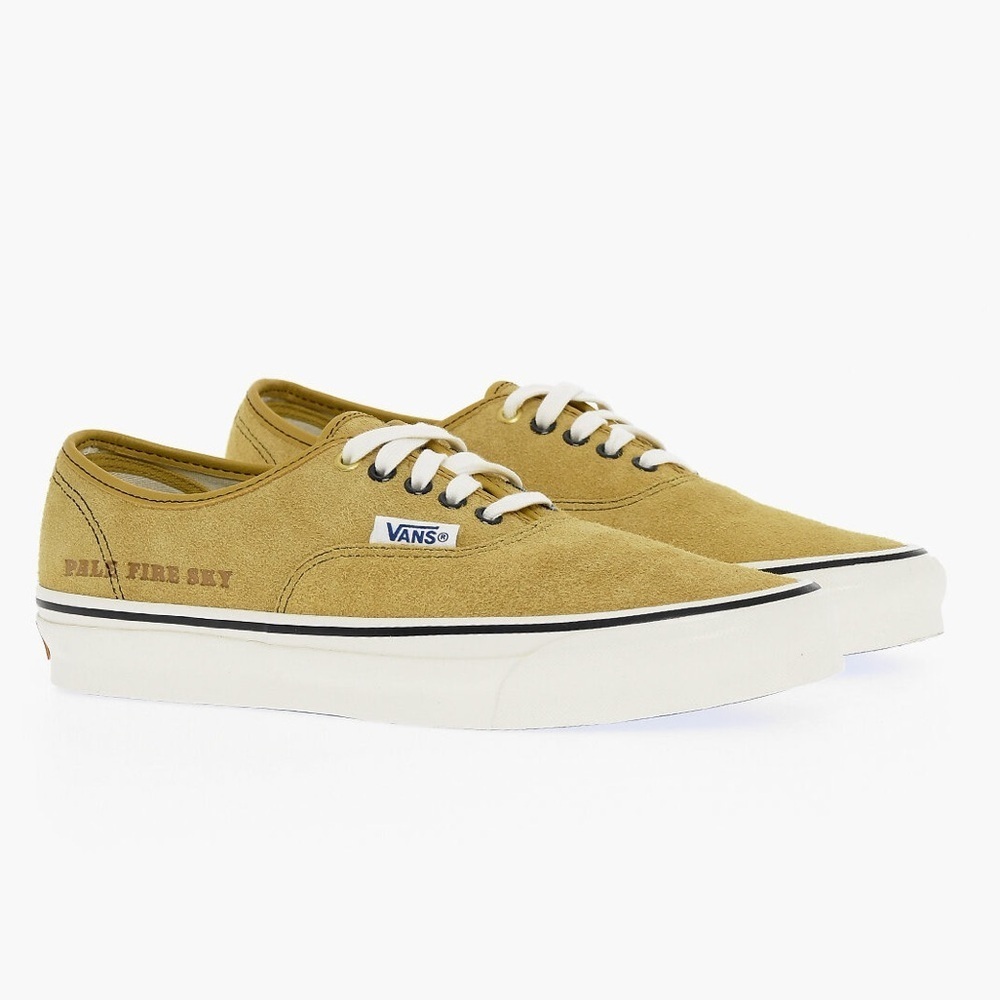 Vans Vault OG Authentic SP LX Julian Klincewicz Suede Nugget Gold Size 9.5